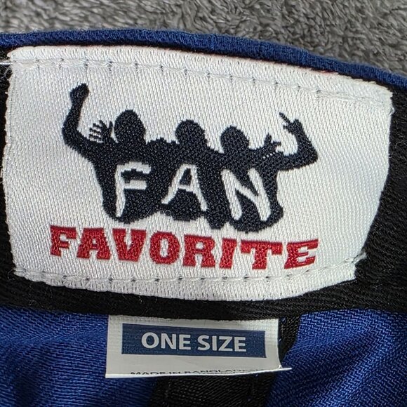 Chicago Cubs Fan Favorite Red & Blue Adjustable Baseball Cap One Size - Picture 9 of 9